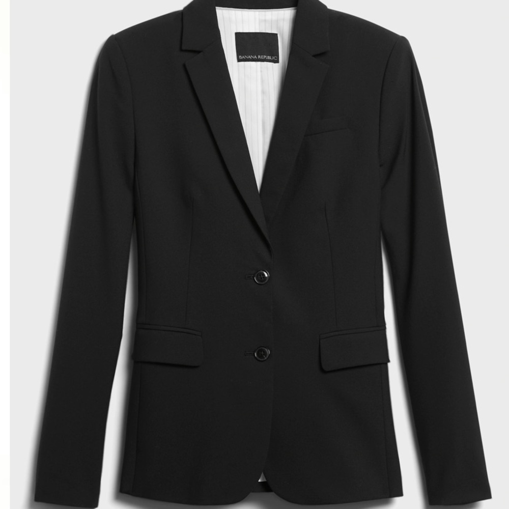 Long & Lean Fit Lightweight Wool Blazer